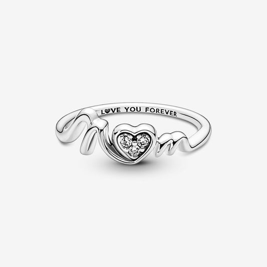 Love You Forever Mom Ring