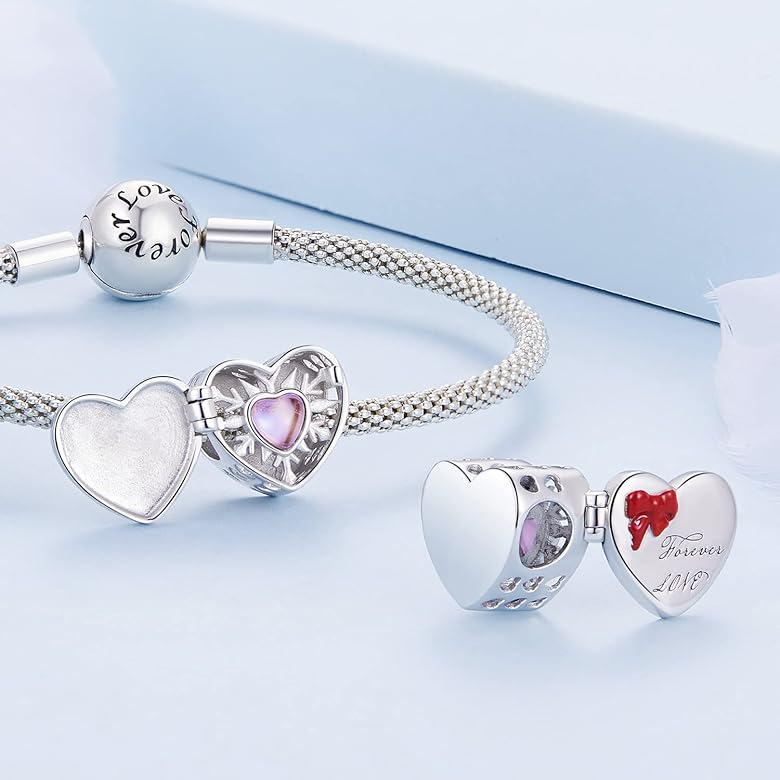 Forever Love Openable Heart Charm