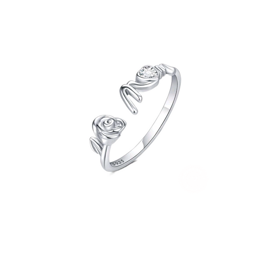 Blooming Love Adjustable Mom Ring